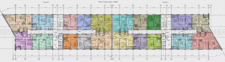 3-к. квартира, 79,5 м², 4/15 эт.