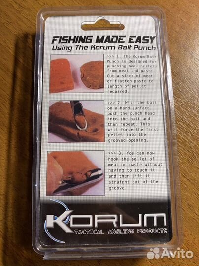 Korum Высечка для изготовления пеллетса, насадки