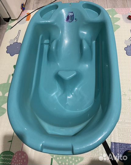 Детская ванночка для купания с горкой