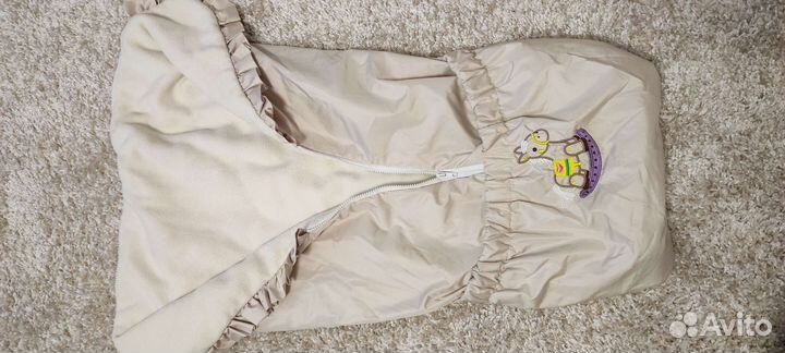 Конверт+ комбинезон для крохи 2 в 1 демисезонный