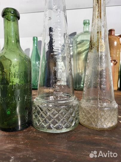 Старинные бутылки