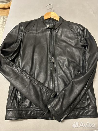 Кожаная куртка мужская