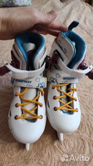 Коньки детские раздвижные 30 33