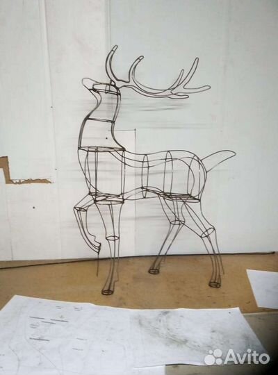 Новогодний олень