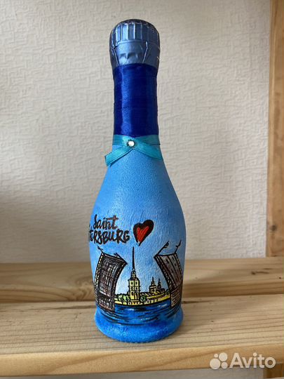 Праздничная бутылка