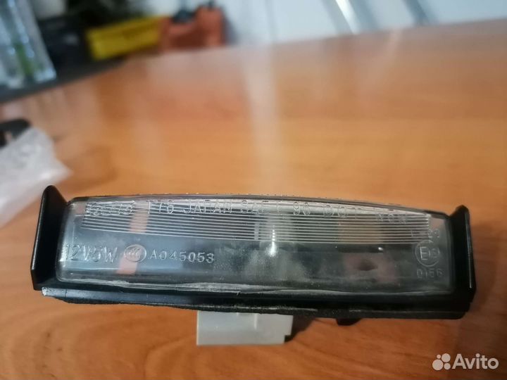 Подсветка номера toyota camry