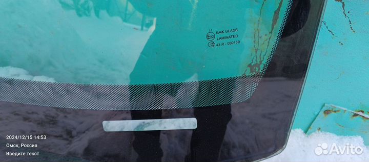 Лобовое стекло honda accord 7