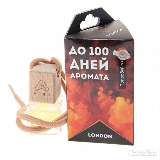 Ароматизатор подвесной жидкостный (london) 5мл aer