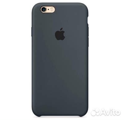 Чехол Apple iPhone 6 / 6s Leather Case (серый)