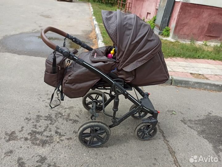 Коляска из экокожи Verdi Explorer 3 в 1