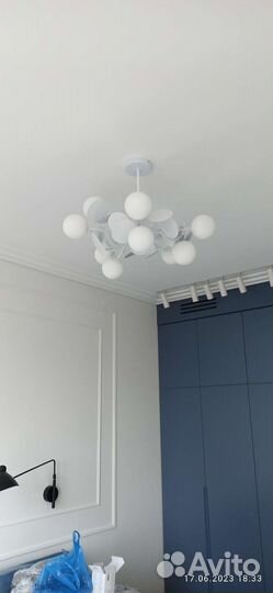 Люстра потолочная новая