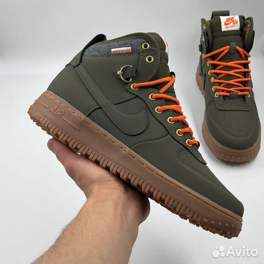 Кроссовки Nike Air Force 1 Duckboot с мехом