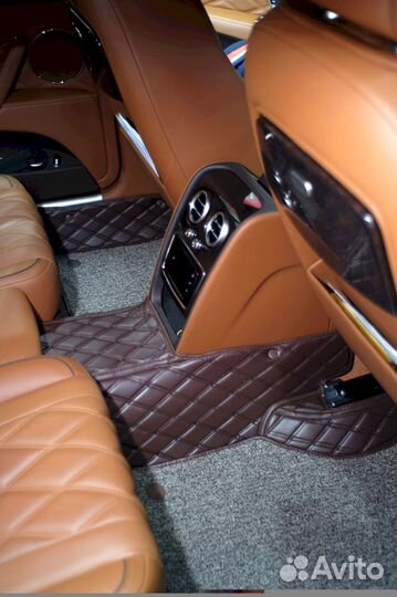 3D коврики из экокожи Bentley