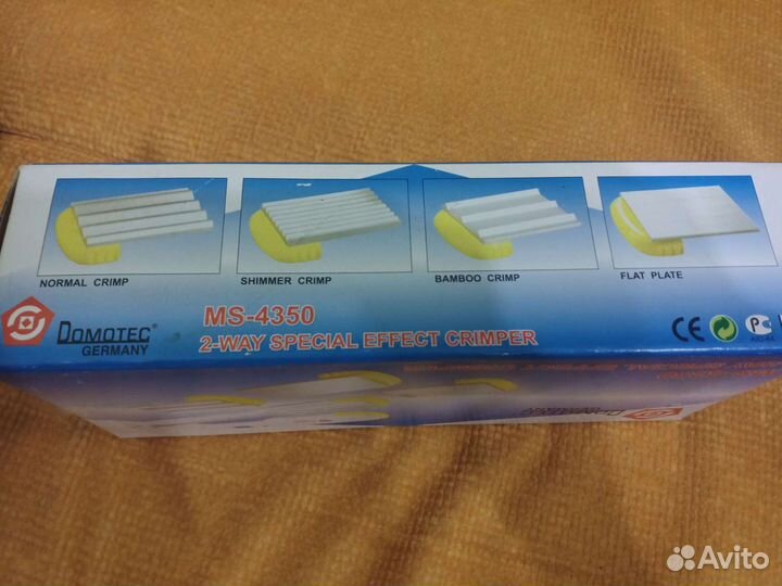 Плойка/утюжок/гофре domotec ms-4350