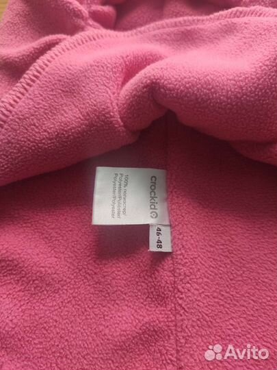 Шапка шлем для девочки зима 44 46