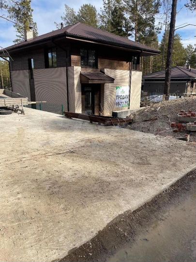 Коттедж 179 м² на участке 12 сот.