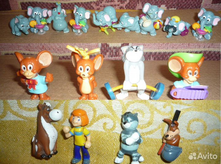 Киндер сюрприз, ландрин и т.д. Игрушки фигурки