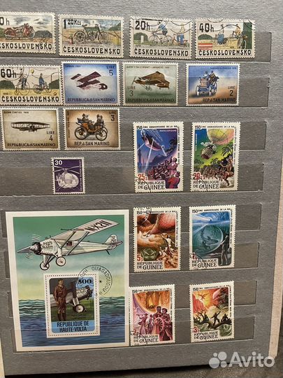 Марки. Транспорт и авиация