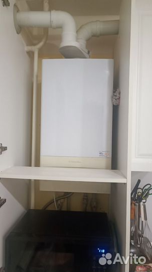 Газовый котел двухконтурный electrolux б/у 18 кВт