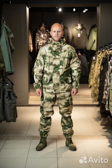 Костюм Горка 5, рип-стоп, зелёный мох