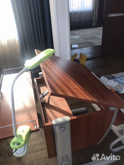 Растущая парта и стул Деми