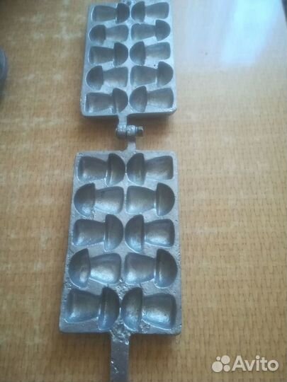 Формы для выпечки орешков,вафель,грибов СССР