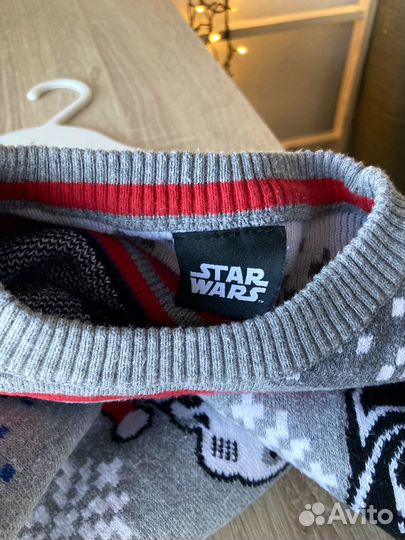 Новогодний свитер 116 Star Wars