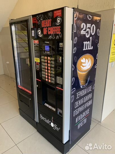 Установка кофейных и снековых автоматов