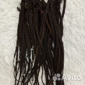 Март Плетение африканских косичек с нитками