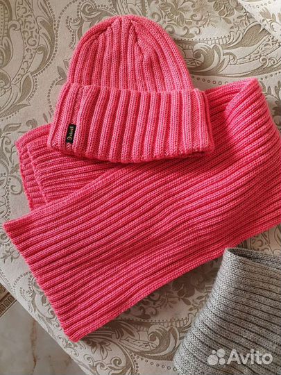 Комплект шапка шарф