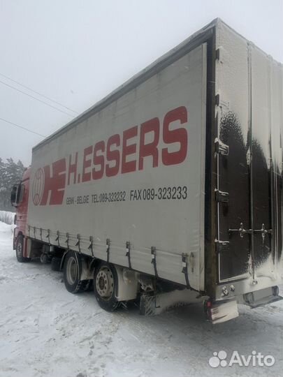 Тентованный грузовик Mercedes-Benz Actros, 2001
