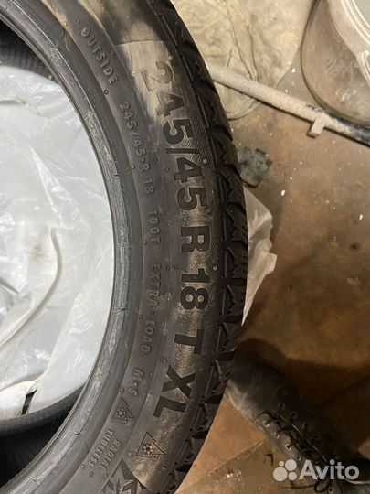 Continental ContiWinterContact TS 850 P 245/45 R18