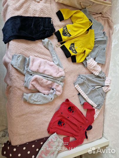 Детские вещи пакетом бесплатно