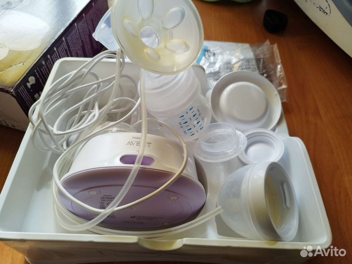 Молокоотсос avent электрический