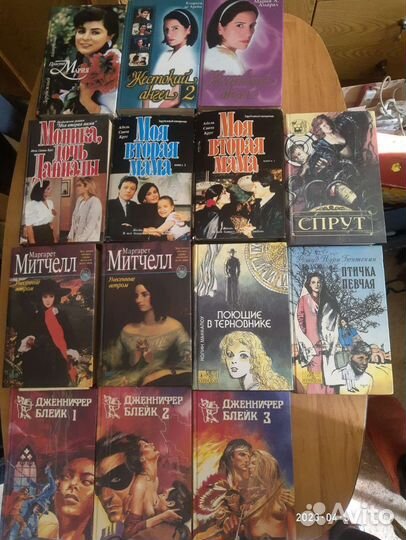 Серия Анжелика, кинороманы, детективы, классика