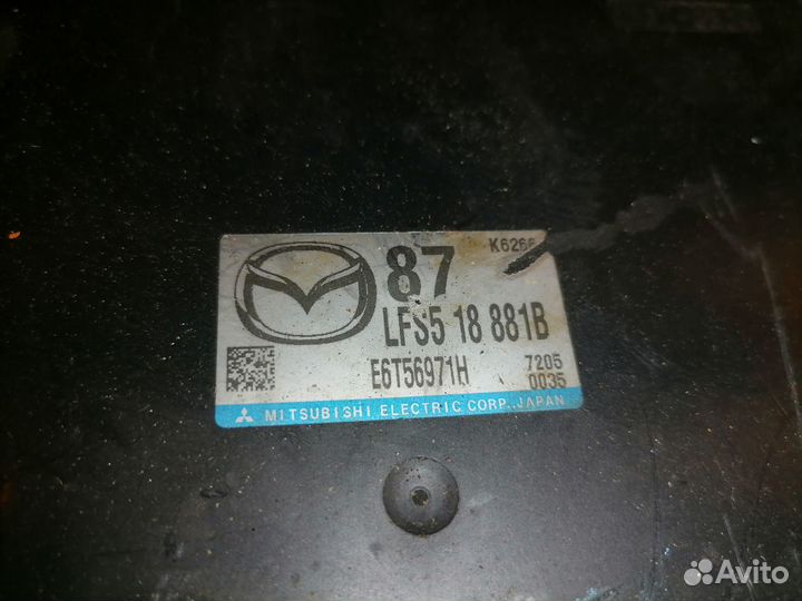 Блок управления двигателем LF-VE LFS5-18-881B Mazd