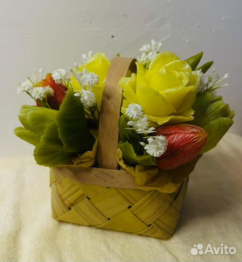Мыльные букеты