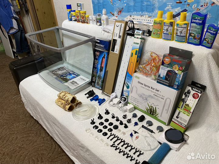 Продаю аквариум и все что не обходимо для него