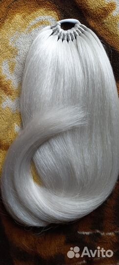 Хвост-коса на резинке, хвосты на резинке