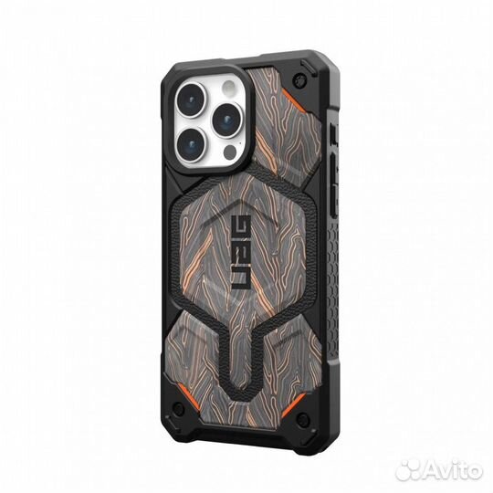 Чехол UAG Monarch для iPhone 15 Pro Max гаролит