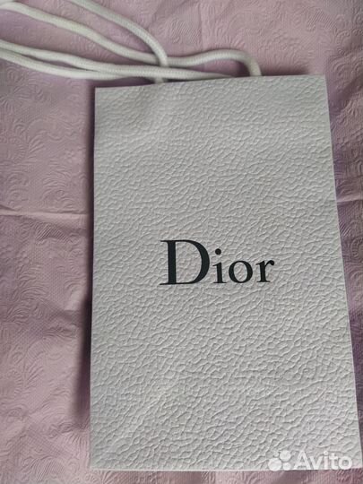 Новый пакет с ручками Dior(Диор),Франция.Белый
