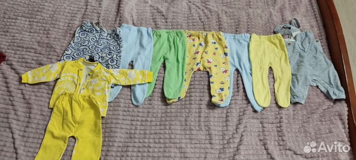 Одежда для мальчика пакетом 62