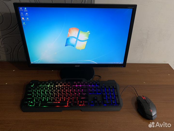 Монитор Acer V223HQV Full HD 21.5 дюйм