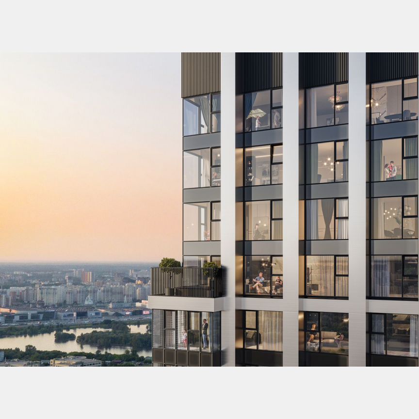 2-к. квартира, 56,7 м², 10/19 эт.