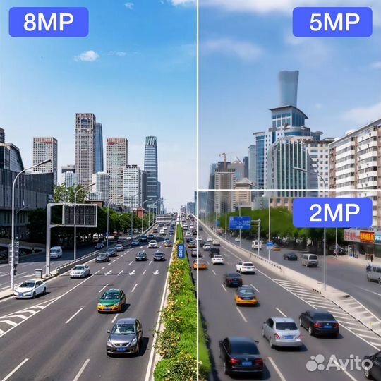 Уличная беспроводная ip камера видеонаблюдения 8MP