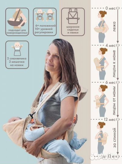 Рюкзак / кенгуру / переноска 