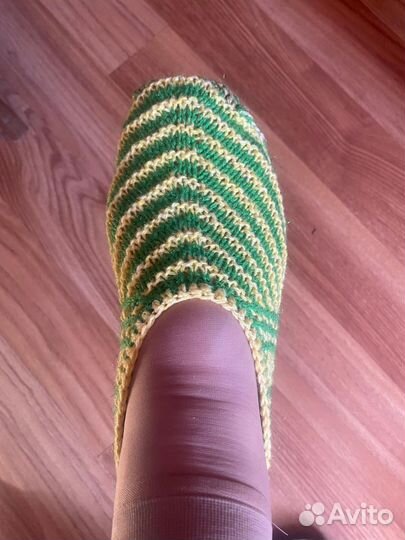 Следки вязаные