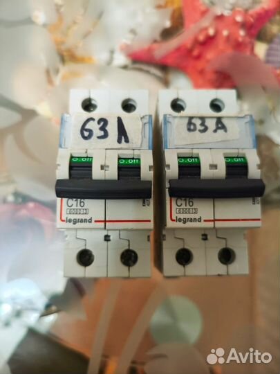 Автоматический выключатель legrand усиленный