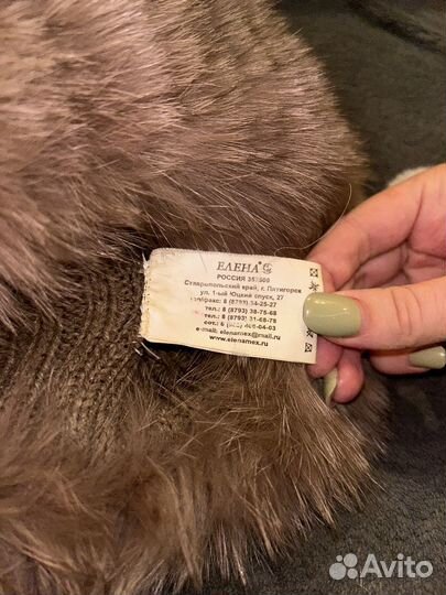 Шапка женская писец