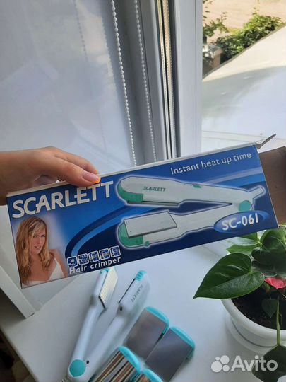 Выпрямитель для волос scarlett